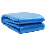 Couverture de piscine vidaxl rectangulaire 600x400 cm PE bleu