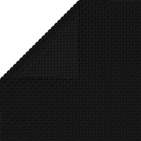 Couverture de piscine vidaxl rectangulaire 600x400 cm pe noir