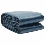 Vidaxl Pool Foil solaire flottant 210 cm PE noir et bleu