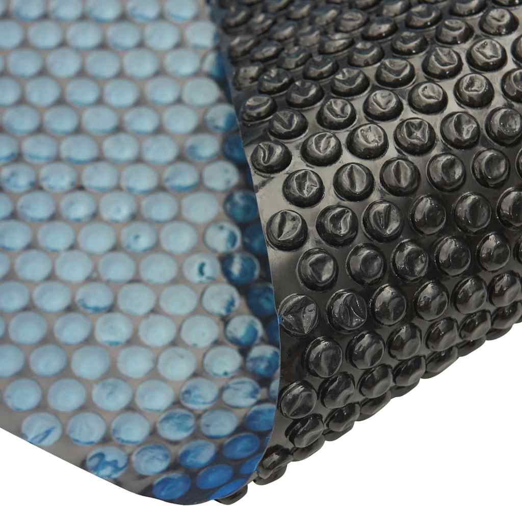 Vidaxl Pool Foil solaire flottant 210 cm PE noir et bleu
