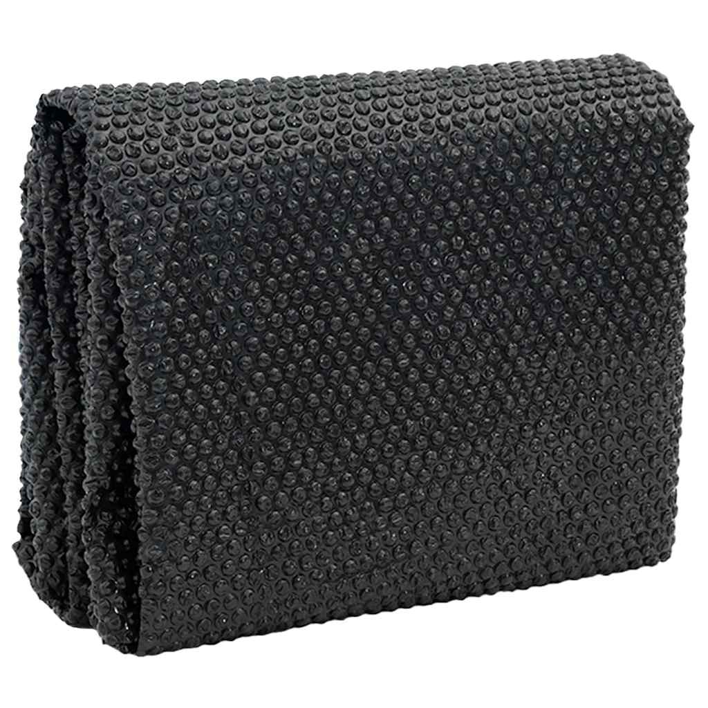 Vidaxl Pool Foil solaire flottant 455 cm PE noir et bleu
