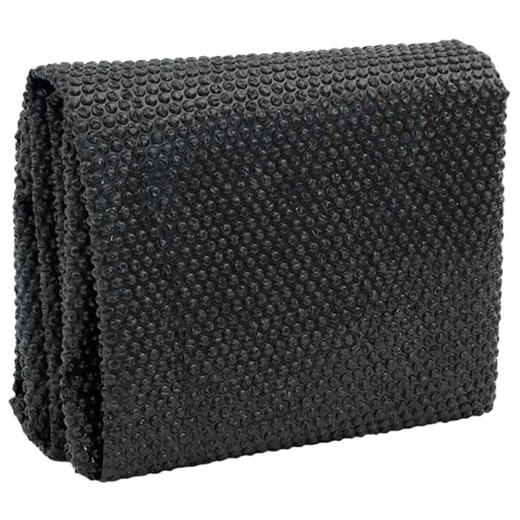 Vidaxl Piscine Piscine solaire flottant 732x366 cm PE noir et bleu