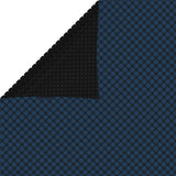 Vidaxl Pool Foil solaire flottant 975x488 cm PE noir et bleu