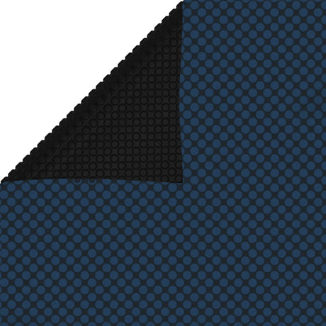 Vidaxl Pool Foil solaire flottant 975x488 cm PE noir et bleu