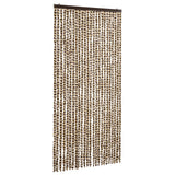 Vidaxl Fly Curtain 100x220 cm CHENILLE BEIGE ET BRORN