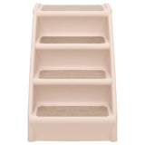 Vidaxl Dog Staircase pliable 62x40x49.5 cm crème