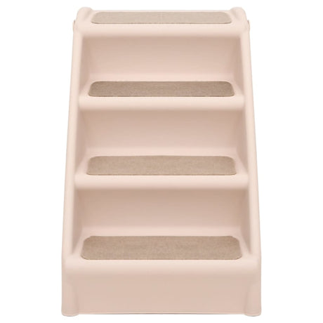 Vidaxl Dog Staircase pliable 62x40x49.5 cm crème