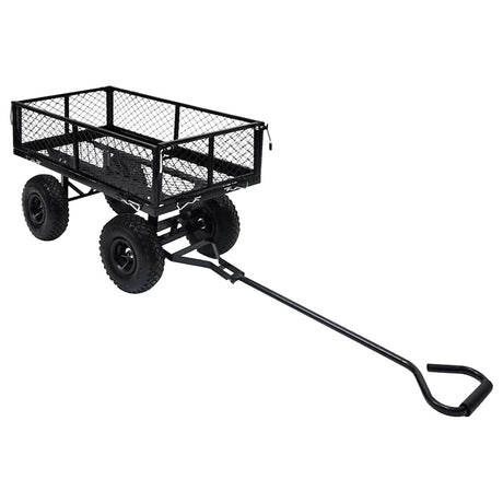 Vidaxl tuinwagen 250 kg zwart