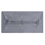Vidaxl Voyage de 81x41x21 cm tissu gris foncé