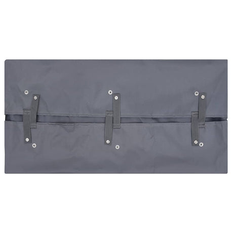 Vidaxl Travel Fronter 81x41x40 cm Tissu gris foncé