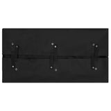 Vidaxl Travel Fronter 81x41x40 cm Tissu noir