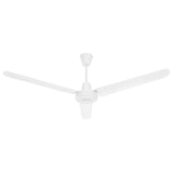 Ventilateur de plafond vidaxl 142 cm blanc
