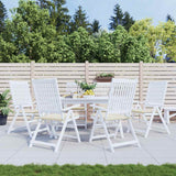 Coussins de chaise de jardin vidaxl 6 pcs 40x40x4 cm