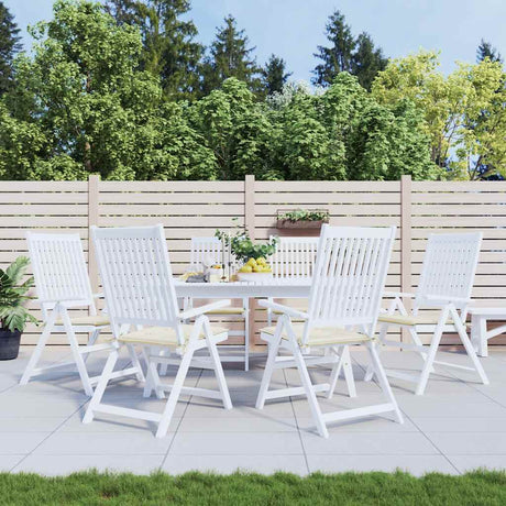 Coussins de chaise de jardin vidaxl 6 pcs 40x40x4 cm