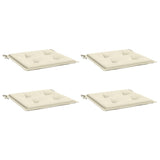 Coussins de chaise de jardin vidaxl 4 st 50x50x3 cm