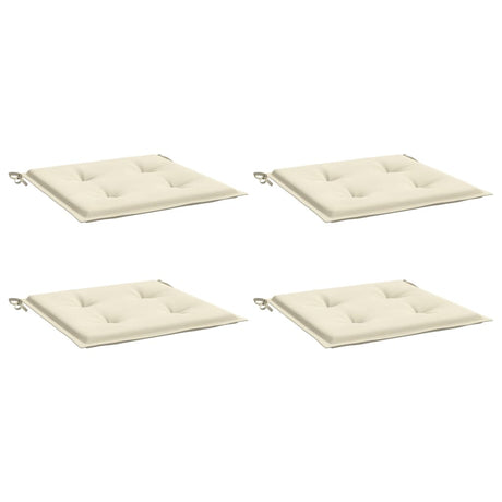 Coussins de chaise de jardin vidaxl 4 st 50x50x3 cm