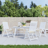 Coussins de chaise de jardin vidaxl 4 st 50x50x3 cm