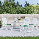 Vidaxl Garden Chair Cushions 4 ST 50X50X3 CM OXFORD Fabric vert