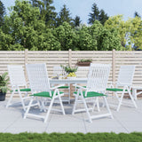Coussins de chaise de jardin vidaxl 6 ST 50x50x3 cm Oxford tissu vert