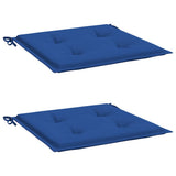Vidaxl Garden Chair Cushions 2 ST 50X50X4 CM OXFORD TAST ROYAL BLEU
