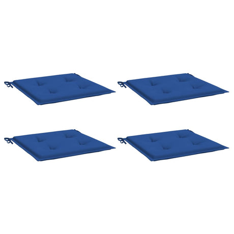 Vidaxl Garden Chair Cushions 4 ST 50X50X3 CM OXFORD TAST ROYAL BLEU