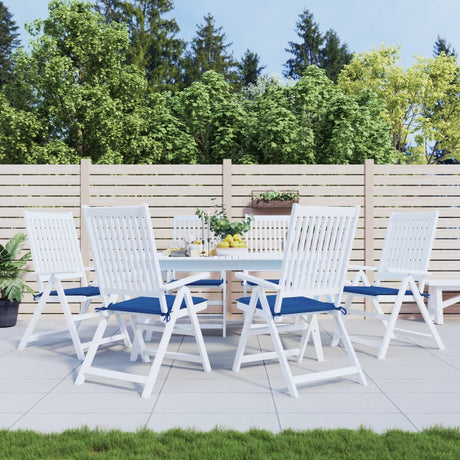 Vidaxl Garden Chair Cushions 6 ST 50X50X3 CM OXFORD TAST ROYAL BLEU