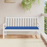Vidaxl jardin banc coussin 150x50x3 cm oxford tissu royal bleu