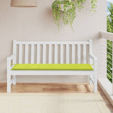 Vidaxl jardin banc coussin 150x50x3 cm tissu oxford vert vif
