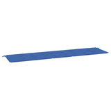 Vidaxl jardin banc coussin 200x50x4 cm oxford tissu royal bleu