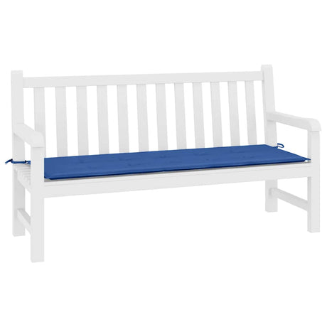 Vidaxl jardin banc coussin 200x50x4 cm oxford tissu royal bleu