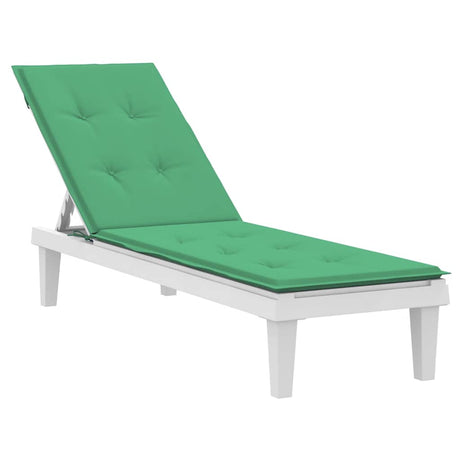 Coussin de chaise de patio Vidaxl (75 + 105) Green x50x4 cm