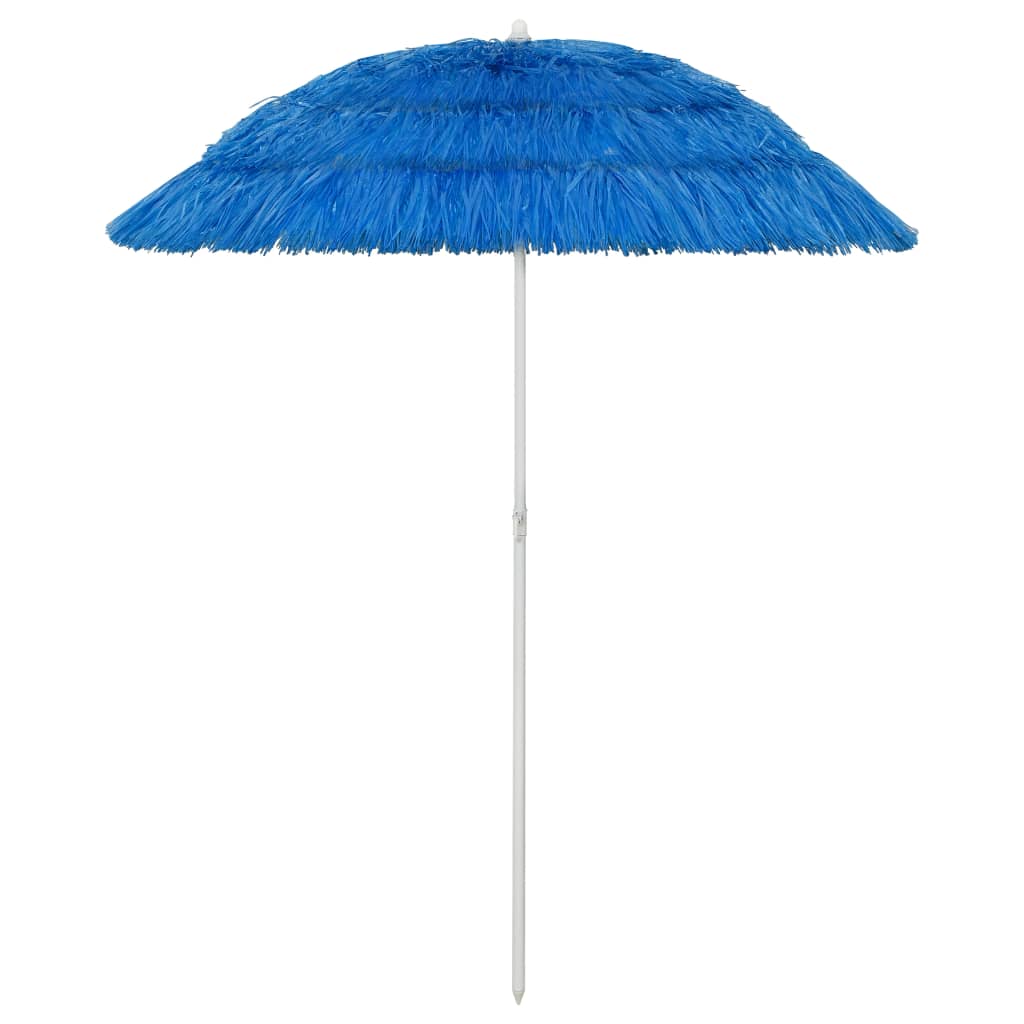 Vidaxl Strandparasol Hawaii 180 cm blu