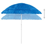 Vidaxl Strandparasol Hawaii 240 cm blu