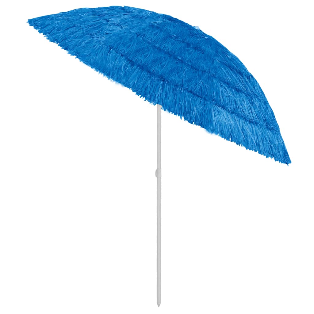 Vidaxl Strandparasol Hawaii 240 cm blu