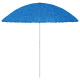 Vidaxl StrandParasol Hawaii 300 cm bleu