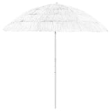 Vidaxl Strandparasol Hawaii 240 cm vit