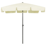 Vidaxl StrandParasol 200x125 cm Sandy Yellow