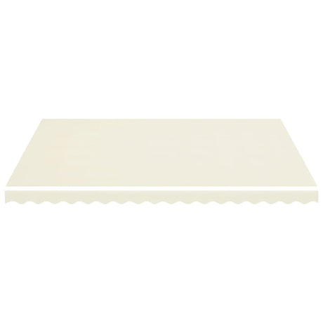 Tissu de remplacement de Vidaxl pour Luifel 4,5x3,5 M crème -colored