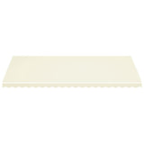 Tissu de remplacement de Vidaxl pour Luifel 5x3,5 M crème -colored