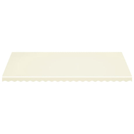 Tissu de remplacement de Vidaxl pour Luifel 5x3,5 M crème -colored