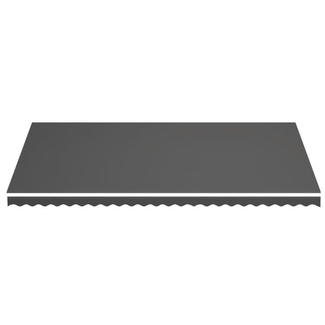 Tissu de remplacement de Vidaxl pour Luifel 6x3,5 M anthracite -colored