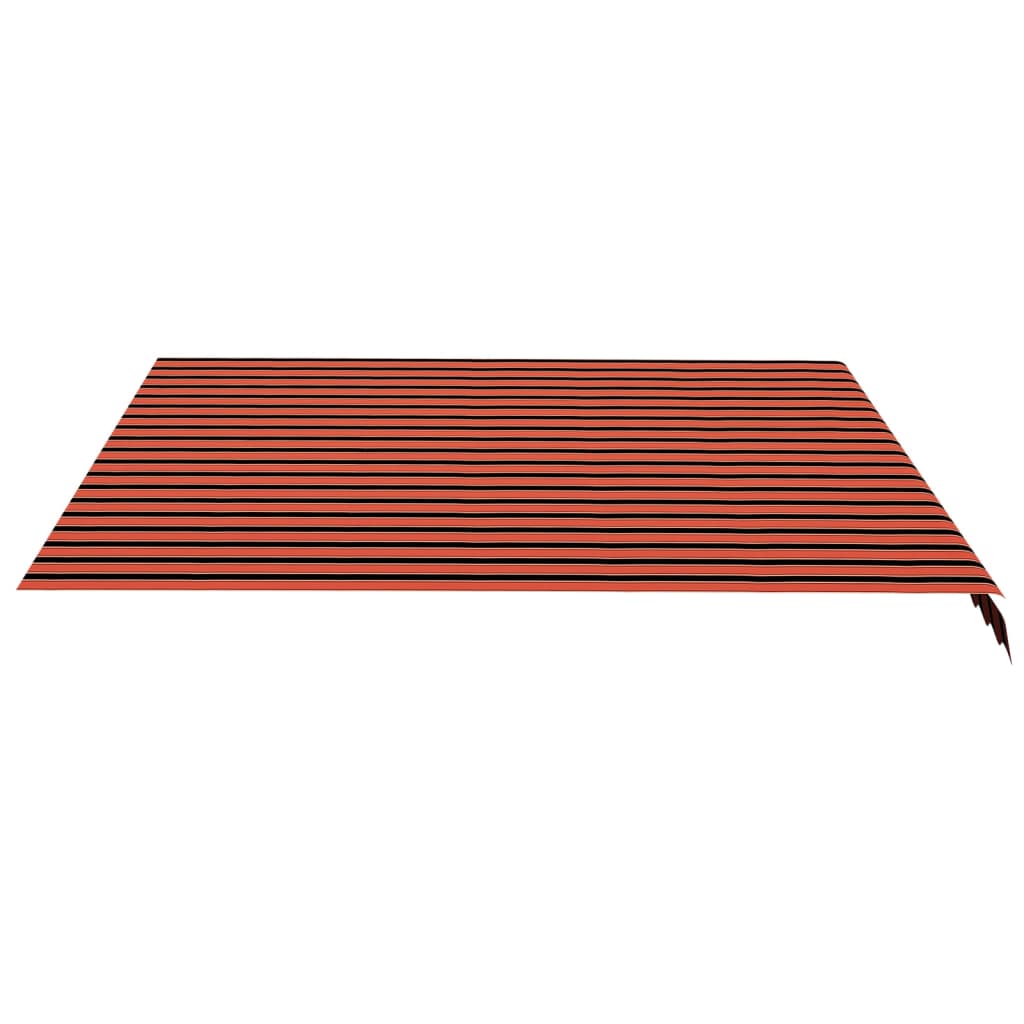 Vidaxx toile de remplacement pour auvent 4x3,5 m orange et marron