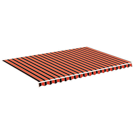 Vidaxx toile de remplacement pour auvent 5x3,5 m orange et marron