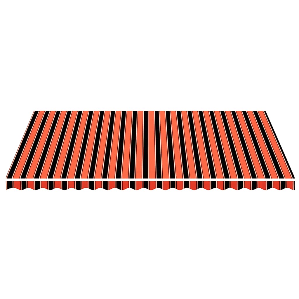 Vidaxx toile de remplacement pour auvent 5x3,5 m orange et marron