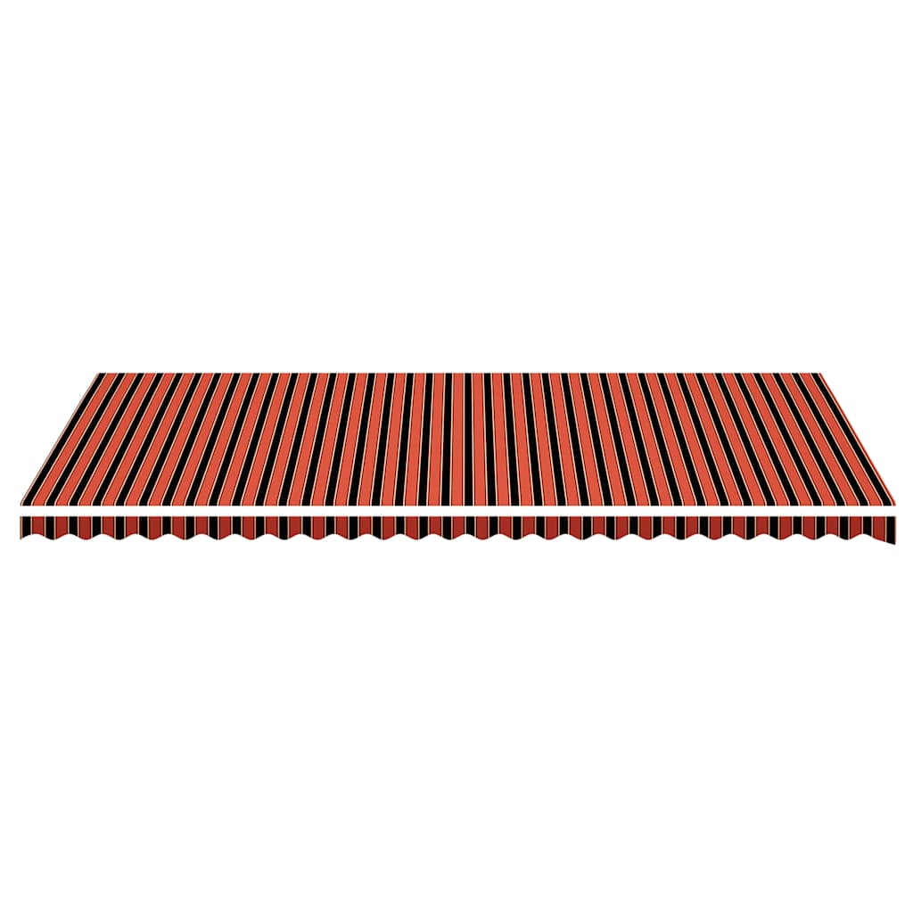 Vidaxx toile de remplacement pour auvent 6x3,5 m orange et marron