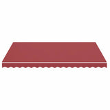Tissu de remplacement de Vidaxl pour Luifel 4x3 M Bordeaux rouge