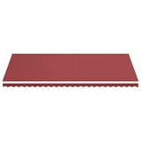 Panno sostitutivo Vidaxl per Luifel 6x3 M Bordeaux rosso