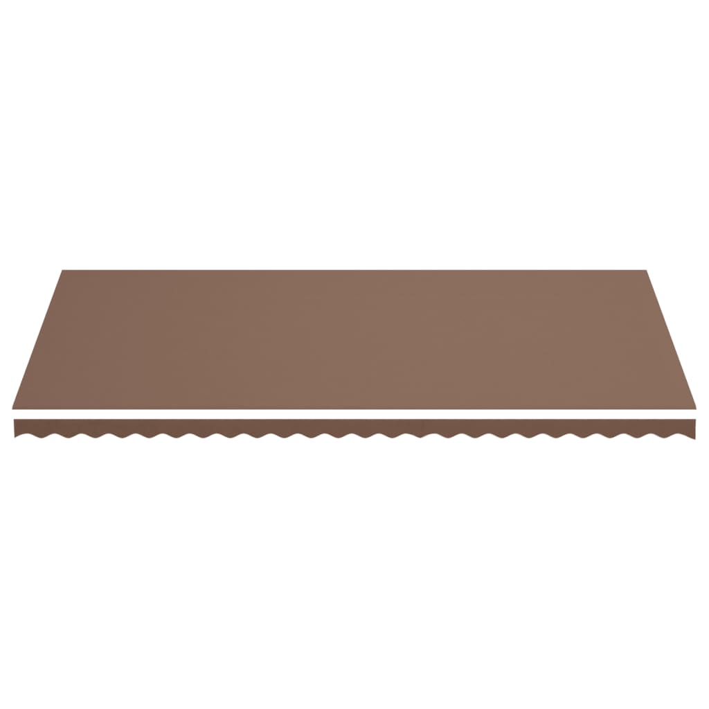 Tissu de remplacement de Vidaxl pour Luifel 6x3 m brun