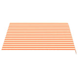 Tissu de remplacement de Vidaxl pour Luifel 3x2,5 m jaune et orange
