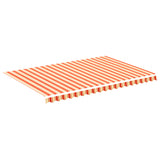 Tela de reemplazo de Vidaxl para Luifel 4.5x3 m amarillo y naranja